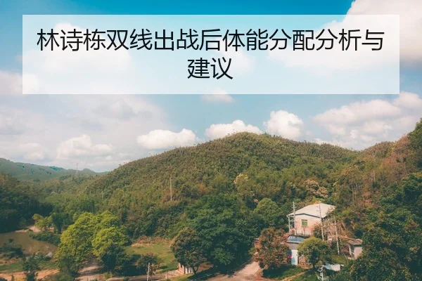 林诗栋双线出战后体能分配分析与建议